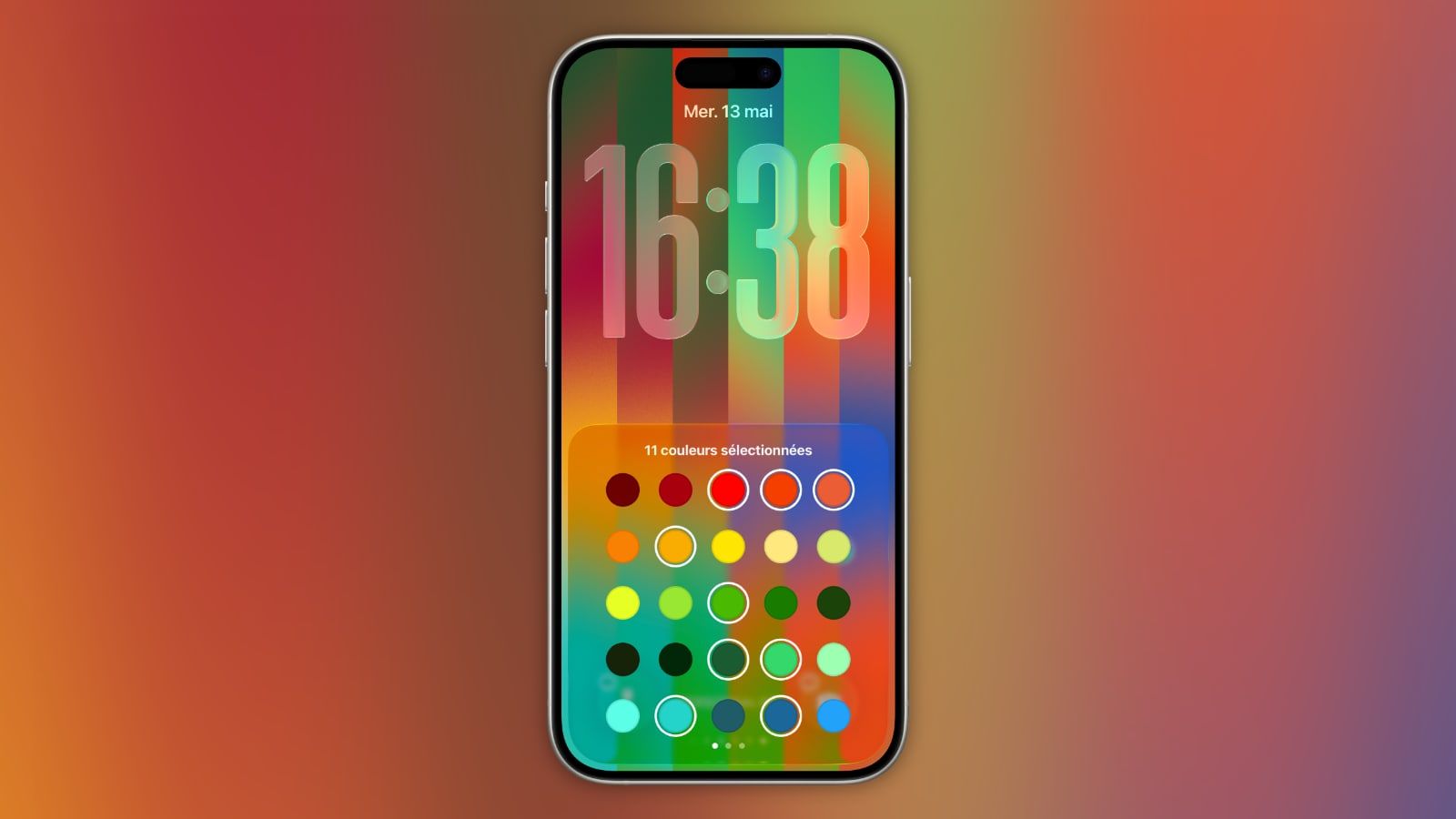 Voici comment personnaliser le nouveau fond d'écran d'iOS 26.5