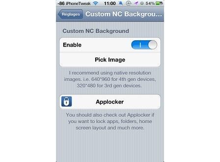 Custom NC Background