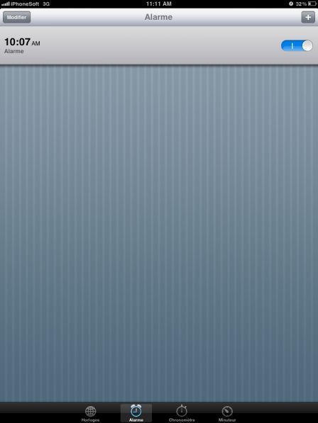 Horloge resolution native Horloge resolution native