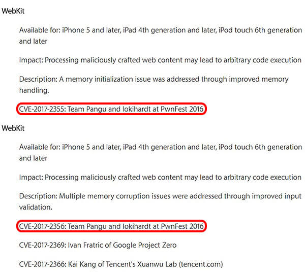 ios 10.2.1 security content ios 10.2.1 security content