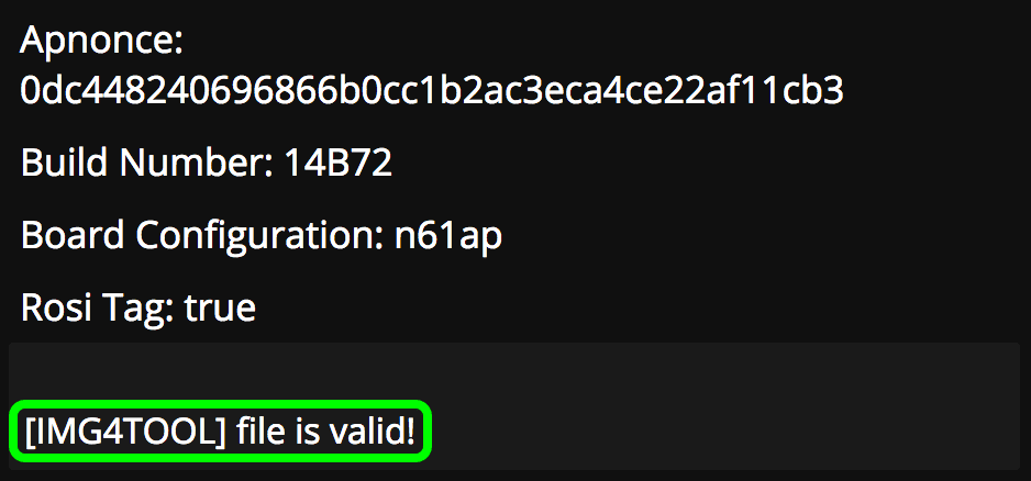 tsschecker blob shsh2 img4tool.png tsschecker blob shsh2 img4tool.png