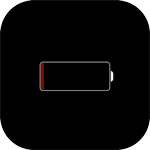 batterie faible icon