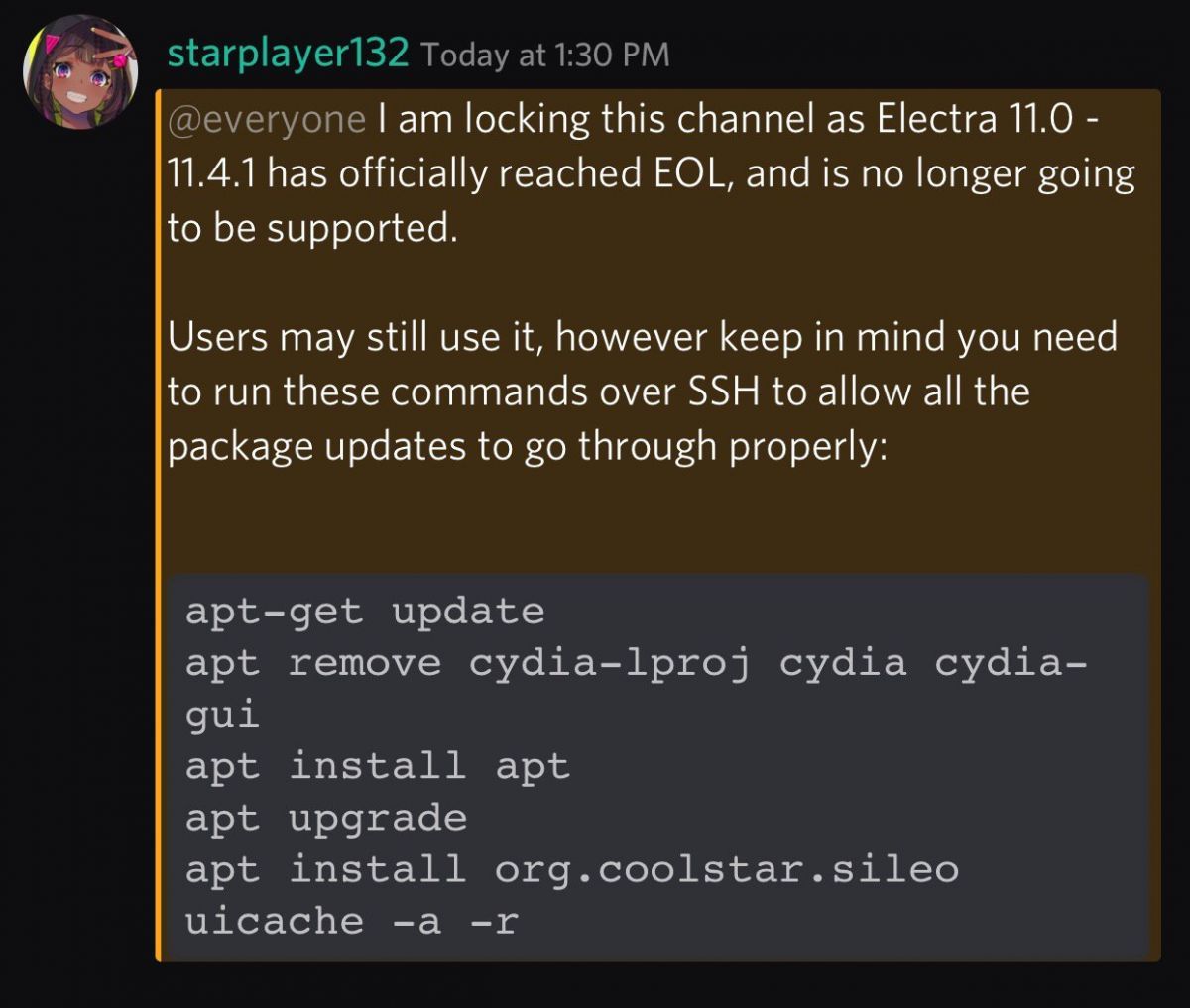 coolstar discord electra coolstar discord electra