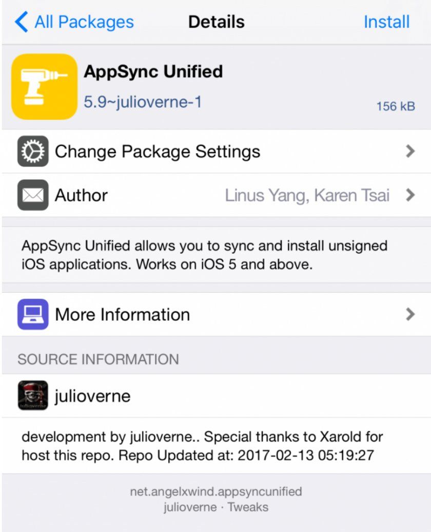 appsync unified ios 10 jailbreak tweak cydia appsync unified ios 10 jailbreak tweak cydia