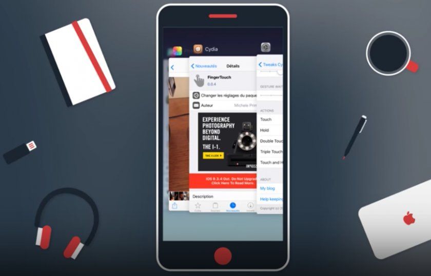fingertouch tweak fingertouch tweak