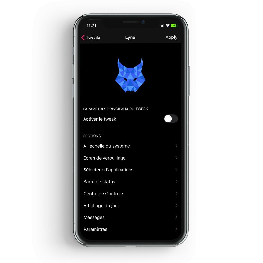 lynx tweak ios