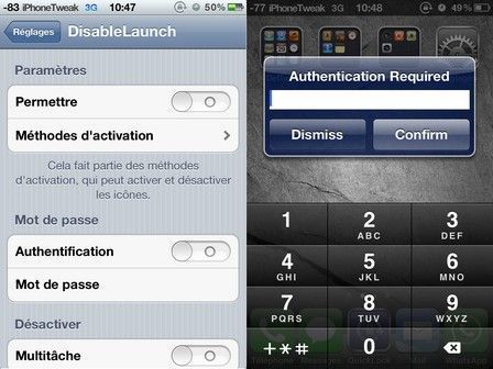 DisableLaunch  DisableLaunch