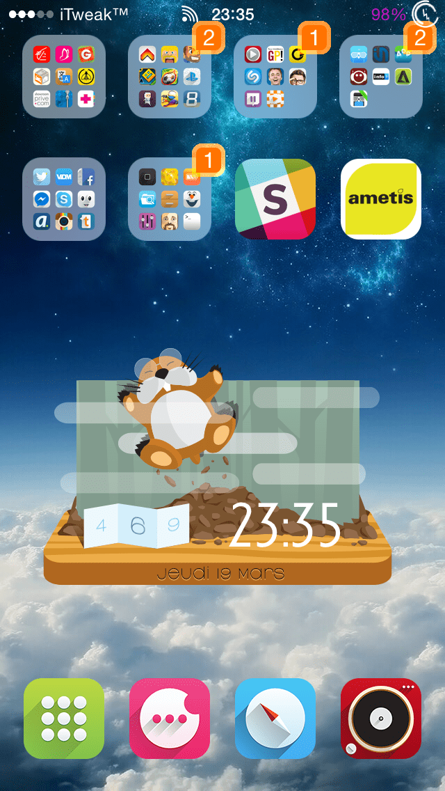iwidget meteo springboard