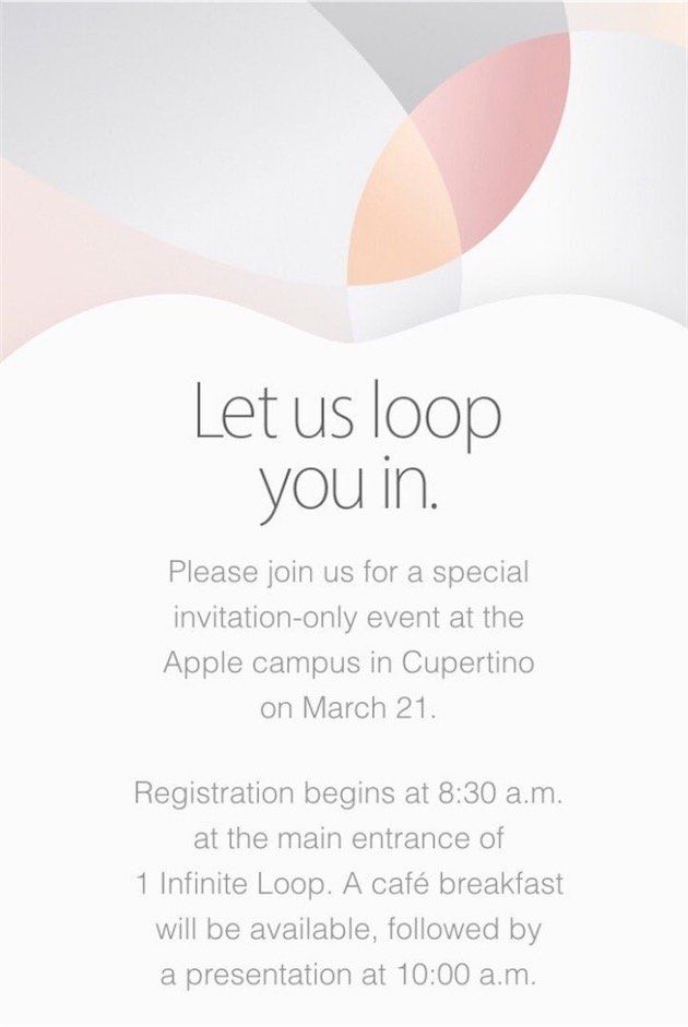 Keynote du 21 mars officialisé ! iPhone SE et iPad Air 3 prévus