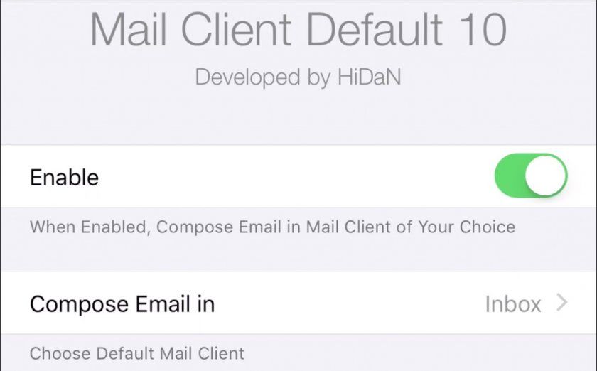 mailclientdefault  tweak mailclientdefault  tweak