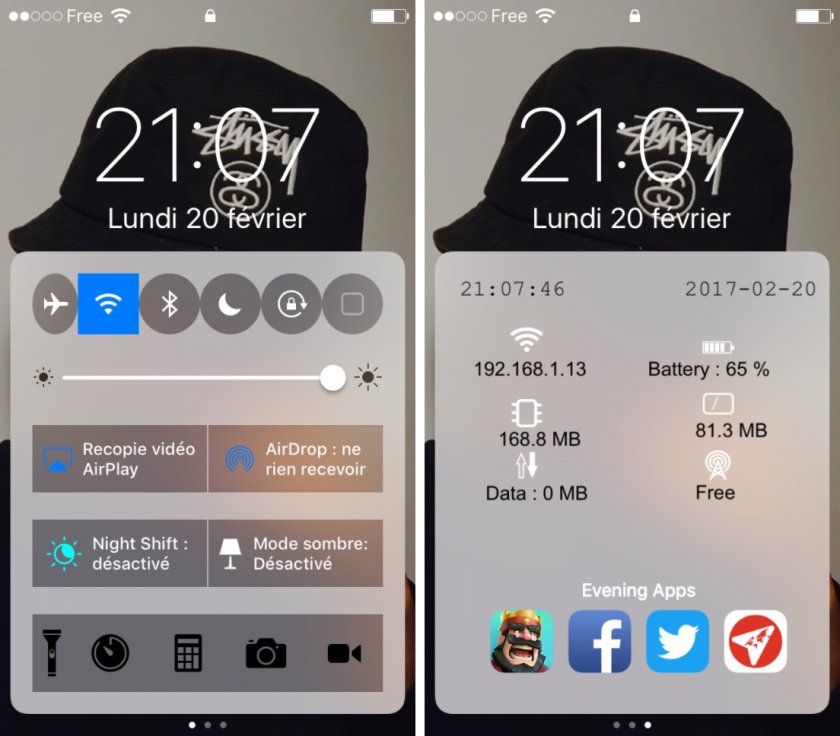 onizuka tweak ios 10 control center