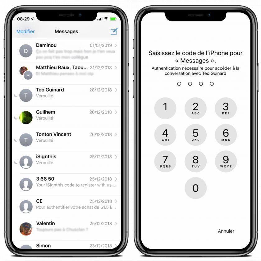 lock conversations lock conversations
