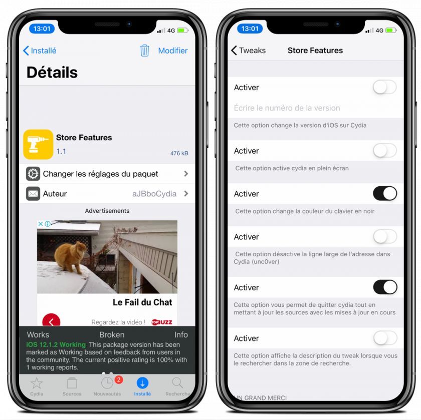 store features store features