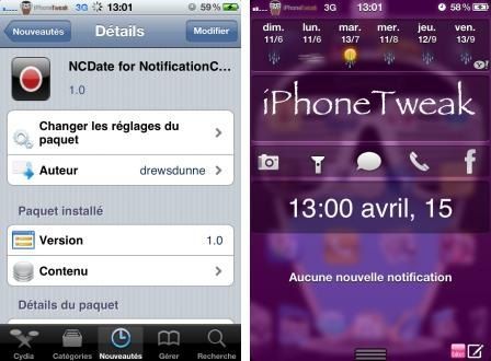 NC Date for Notification Center NC Date for Notification Center