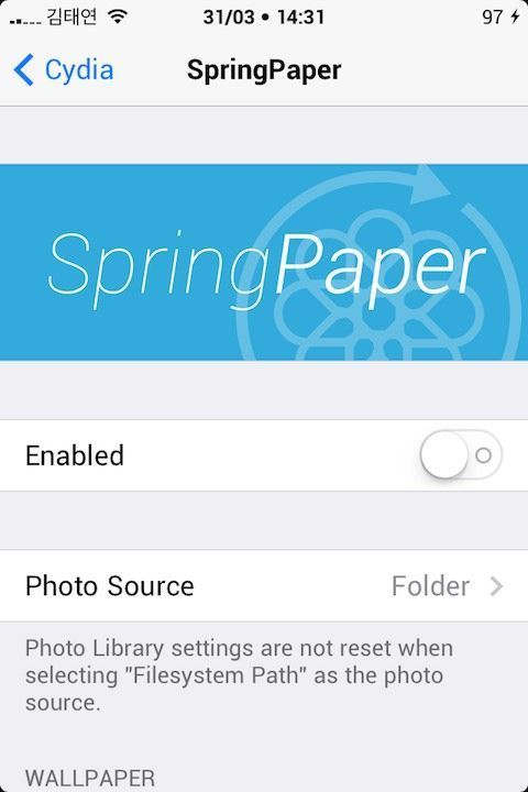 Springpaper Un Diaporama En Fond Décran Iphone Tweak