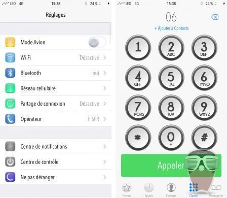 v1vid réglages+telephone v1vid réglages+telephone