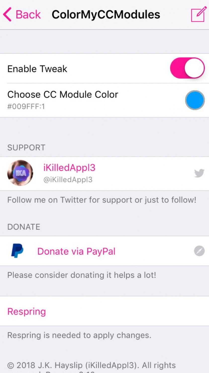 settings colorcc settings colorcc