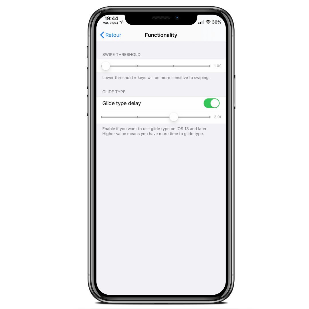 swipe extender x functionality swipe extender x functionality