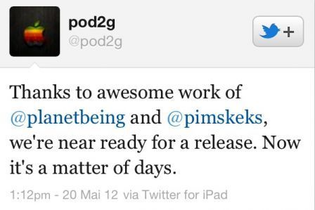 Tweet Pod2g Tweet Pod2g