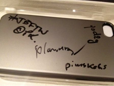 iPhone dédicacé iPhone dédicacé