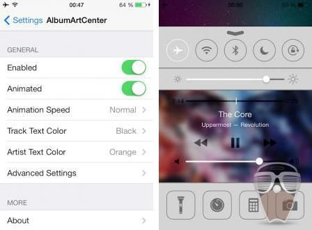 albumartcenter tweak ios7 albumartcenter tweak ios7