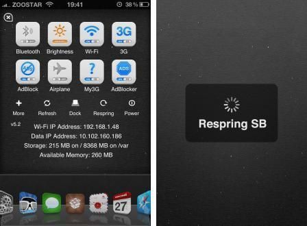 ayecon SBSettings Theme ayecon SBSettings Theme