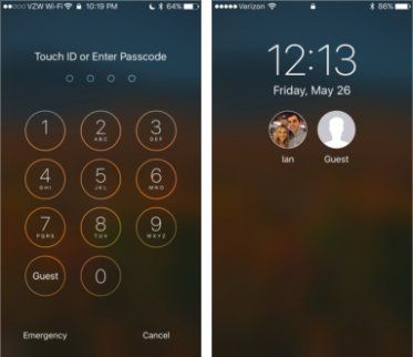 guest mode 2 tweak ios 10