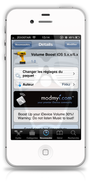 Volume Boost iOS 5/6 Volume Boost iOS 5/6