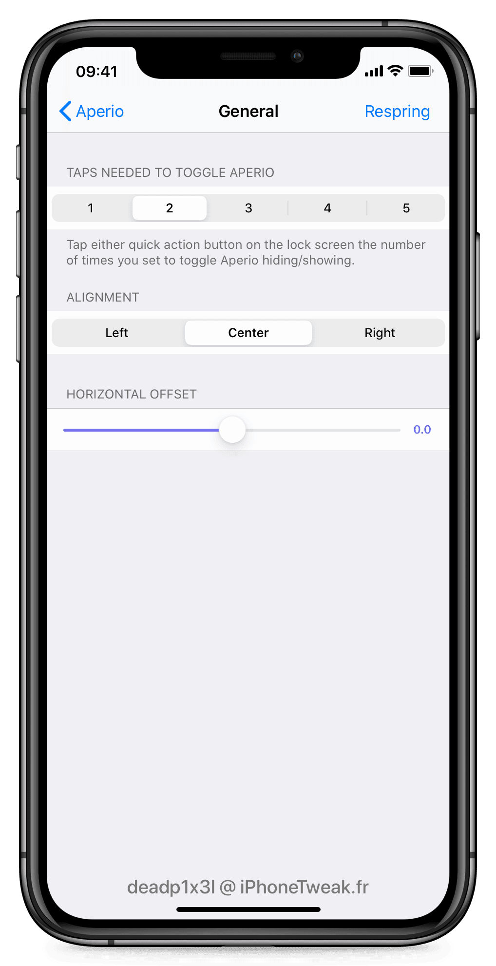 aperio settings general aperio settings general