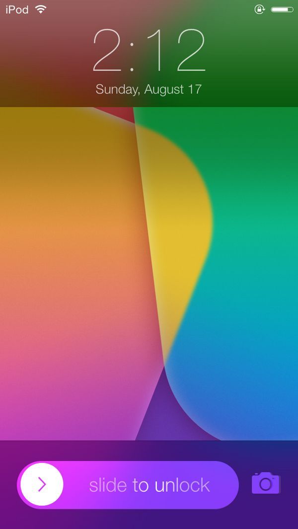 ios7 lockscreen coolstar tweak ios7 lockscreen coolstar tweak