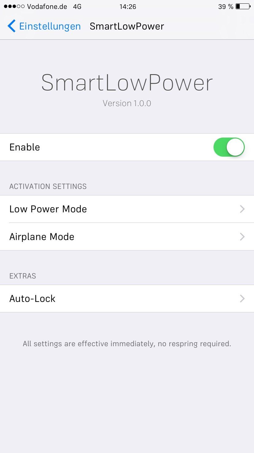 smartlowpower tweak