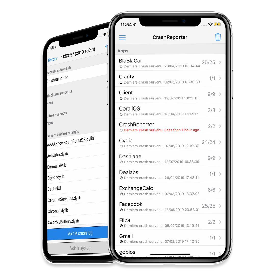 crashreporter ios 12 