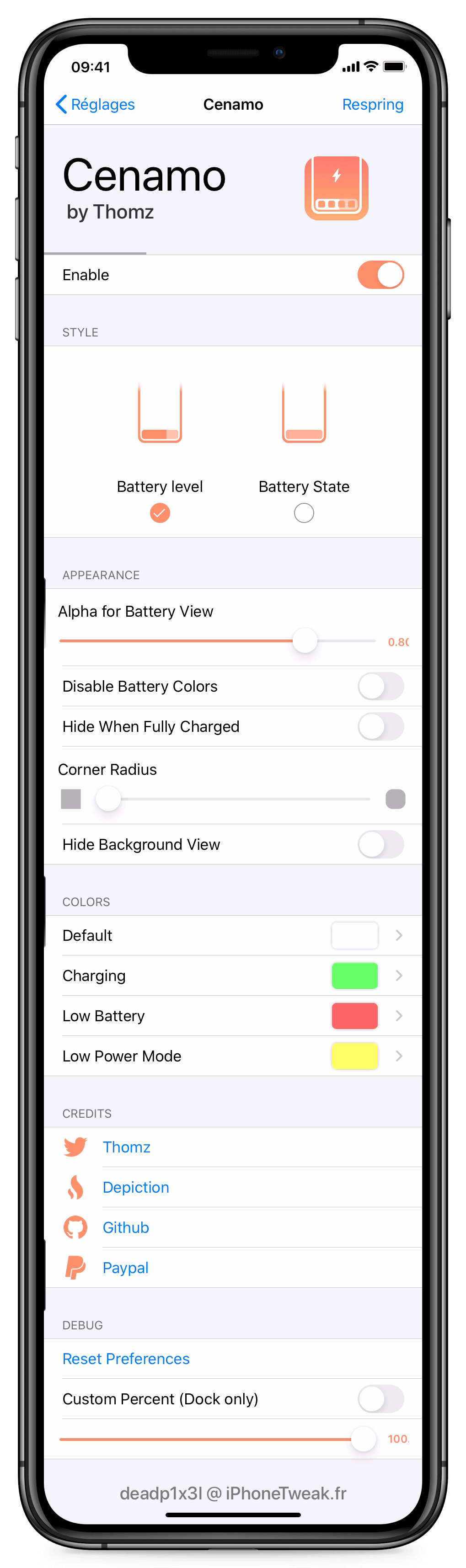 cenamo settings cenamo settings