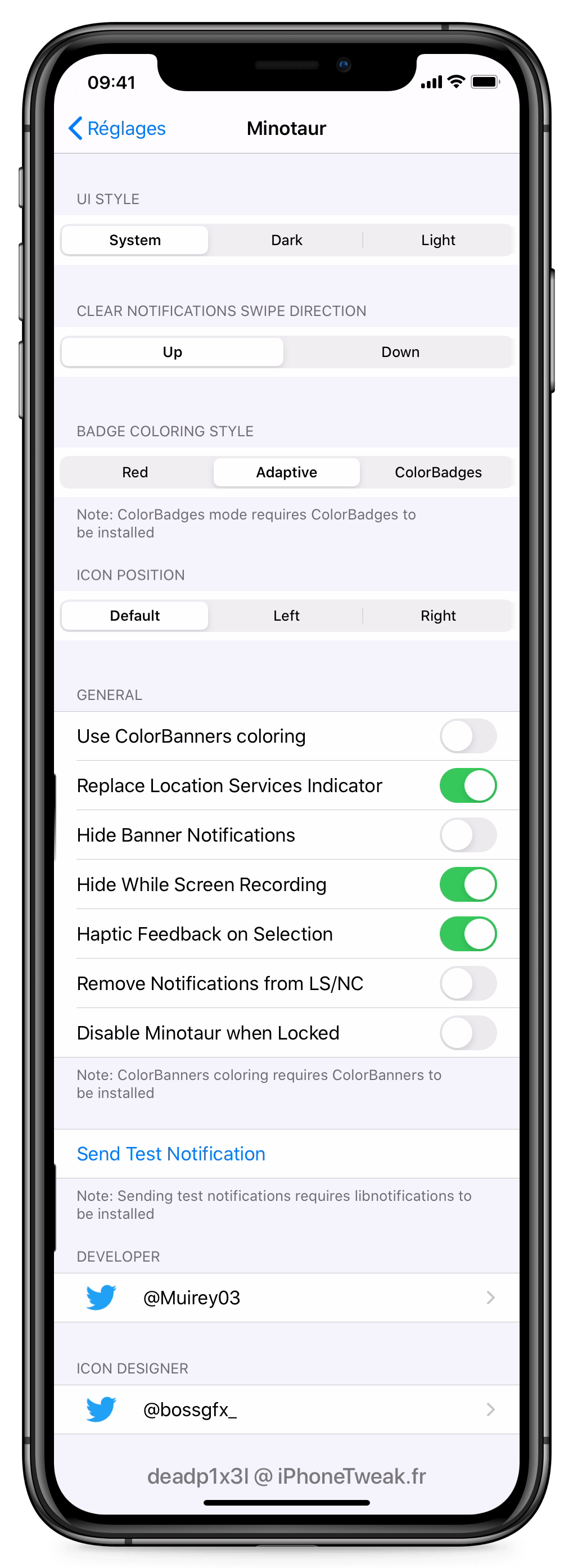 minotaur settings minotaur settings