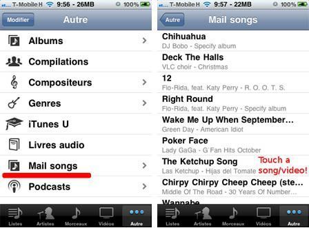 PodMail : un tweak pour envoyer ses musiques par email PodMail : un tweak pour envoyer ses musiques par email