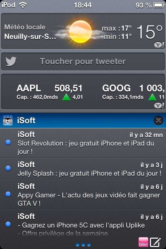 inpulse notification inpulse notification