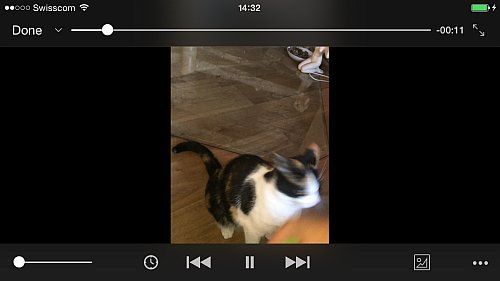 video playing on iphone video playing on iphone