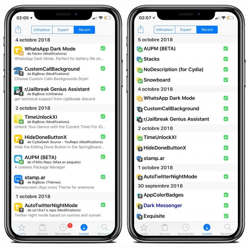 nodescription  for cydia  