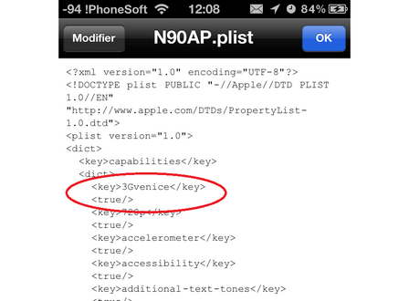 Code Facetime 3G Code Facetime 3G