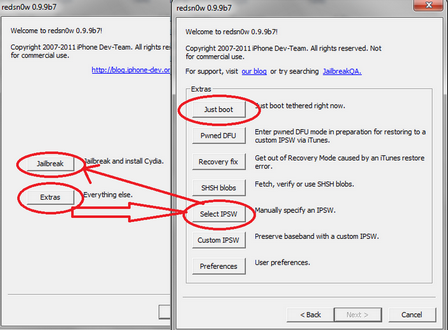 étapes du Jailbreak