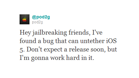 tweet pod2g Tweet pod2g