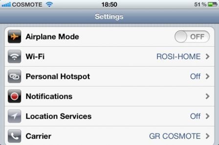 Rotate Settings for SBRotator