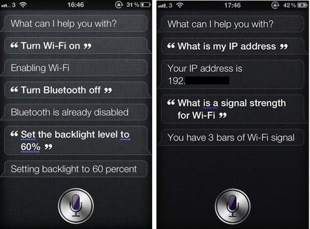 Siri vs SBSettings Siri vs SBSettings