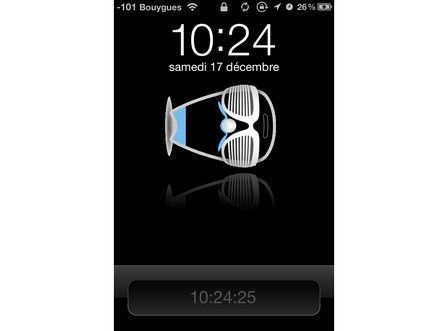 Time with Seconds Slider Time with Seconds Slider