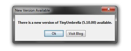 TinyUmbrella version 5.10.00 TinyUmbrella version 5.10.00