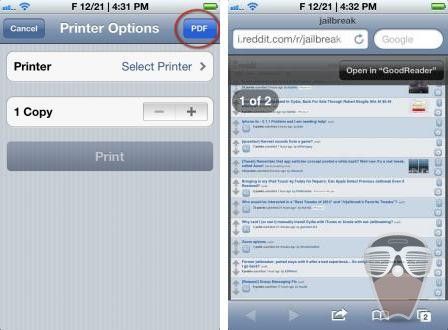 tweak pdfprinterforsafari