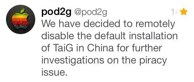 pod2g tweet pod2g tweet