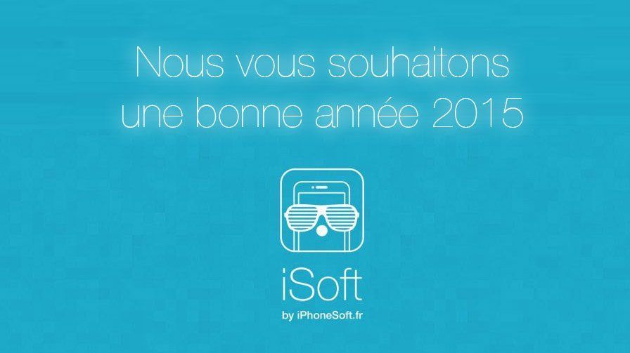 Bonne année 2015 de la part de Softy !