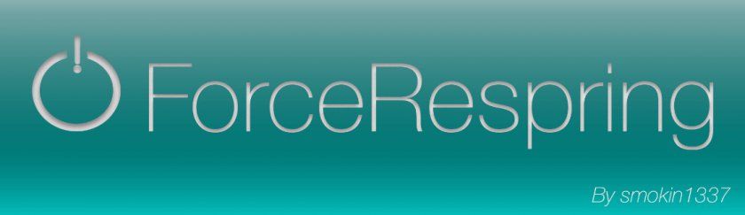 force respring banner force respring banner