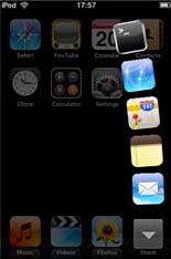 Stack 2 pour iPhone, agrandit le dock